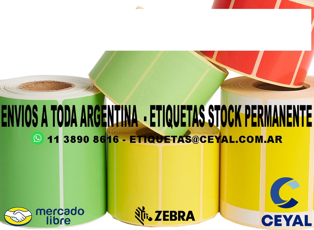 700 ETIQUETAS PEGATINA 63 x 48 ENVIOS ARGENTINA