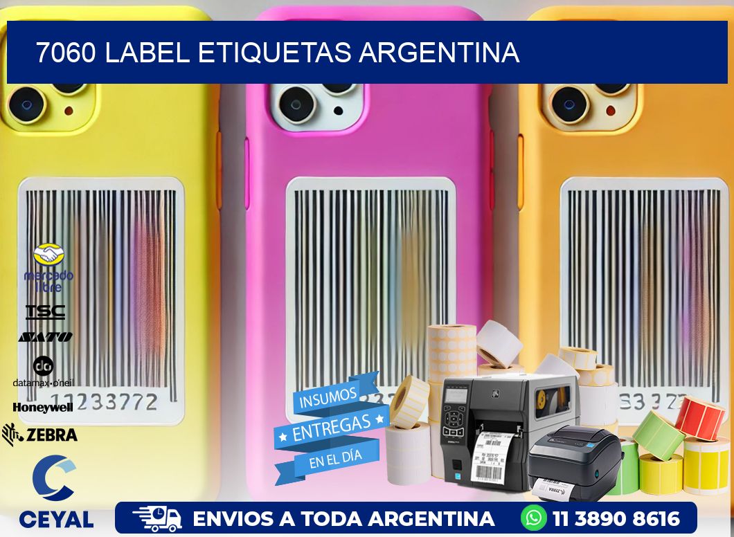 7060 LABEL ETIQUETAS ARGENTINA