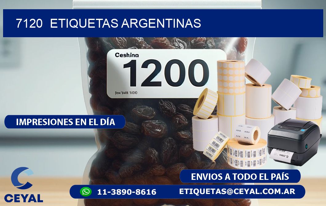 7120 ETIQUETAS ARGENTINAS