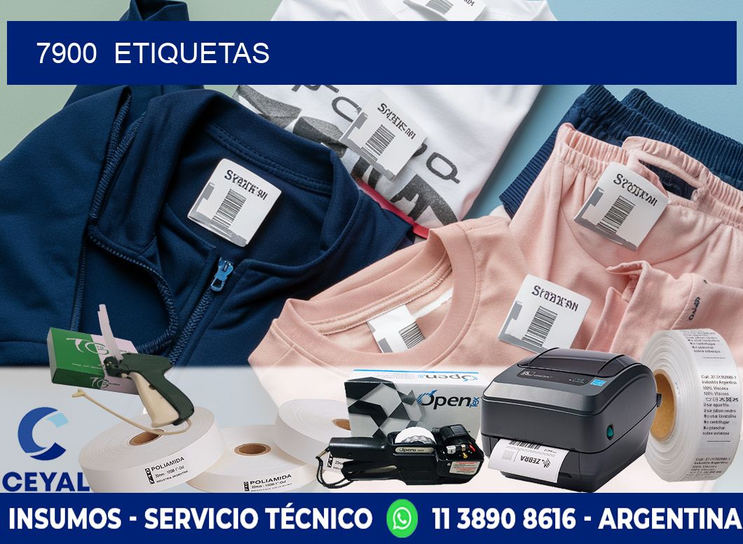 7900 ETIQUETAS