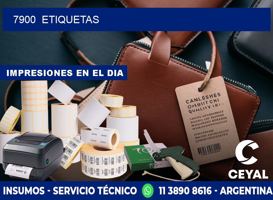7900 ETIQUETAS