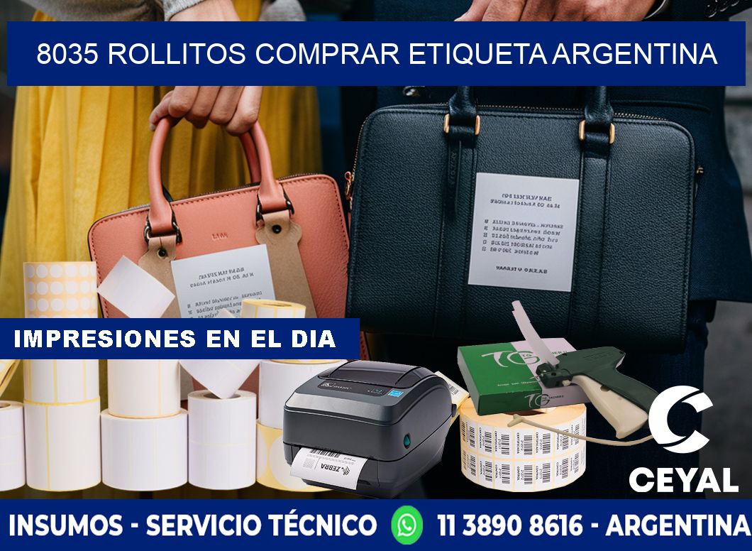 8035 ROLLITOS COMPRAR ETIQUETA ARGENTINA