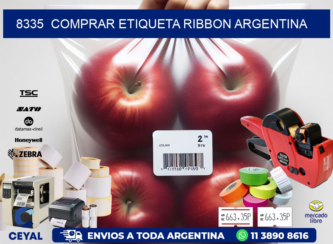 8335 COMPRAR ETIQUETA RIBBON ARGENTINA