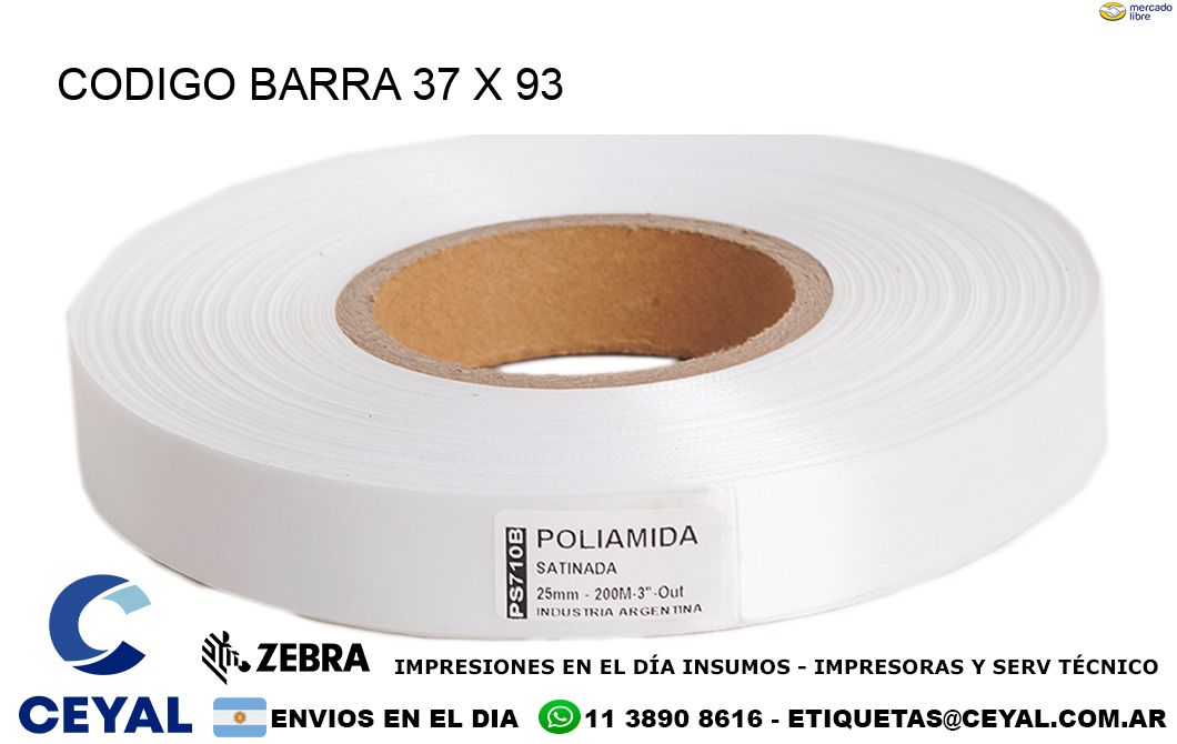 CODIGO BARRA 37 x 93