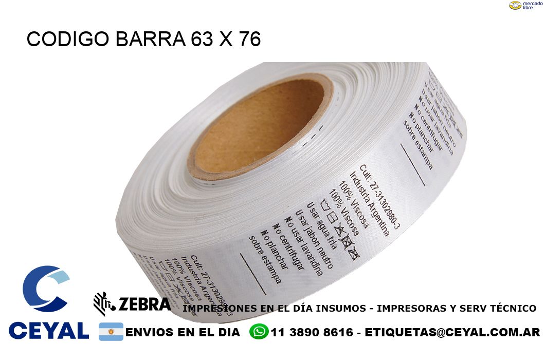 CODIGO BARRA 63 x 76