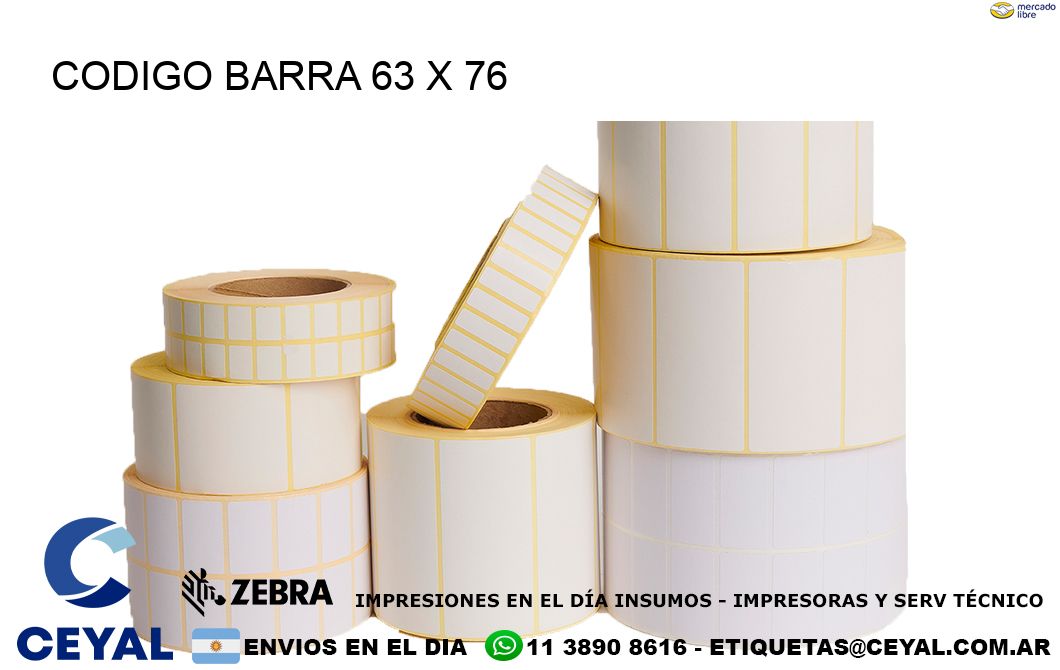 CODIGO BARRA 63 x 76