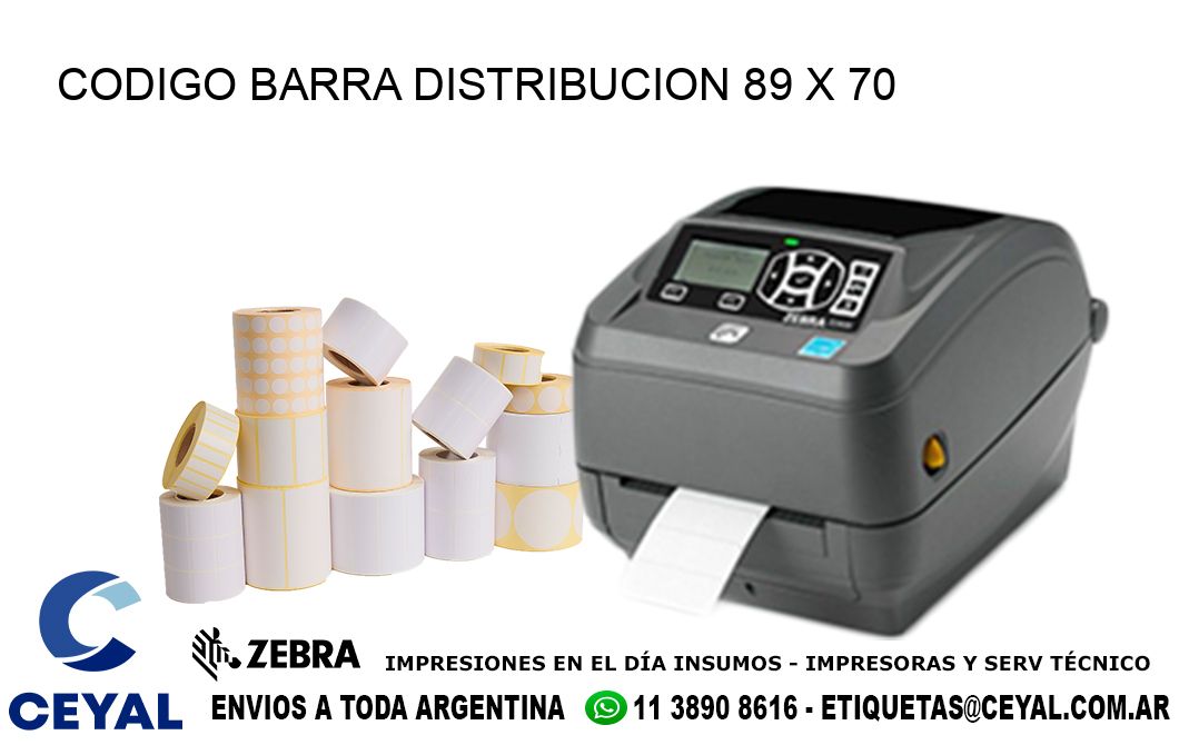 CODIGO BARRA DISTRIBUCION 89 x 70