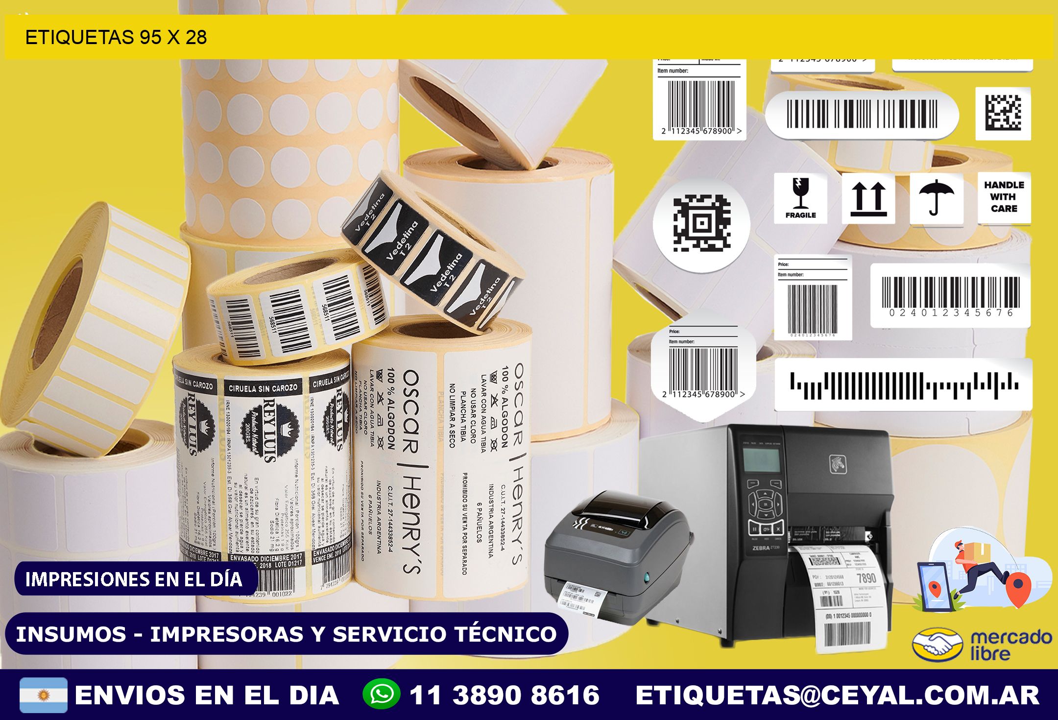 ETIQUETAS 95 x 28