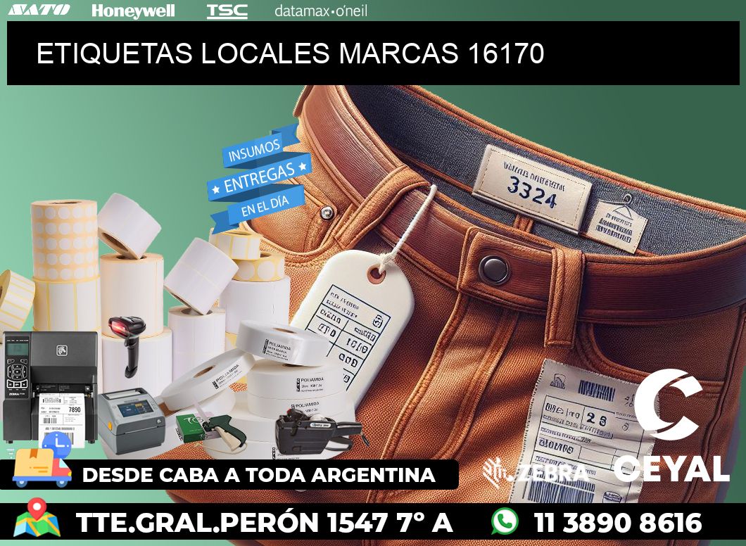 ETIQUETAS LOCALES MARCAS 16170