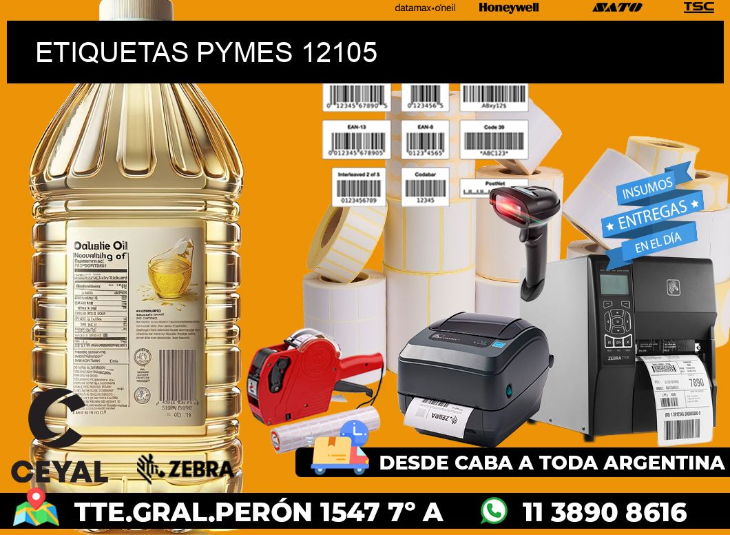 ETIQUETAS PYMES 12105