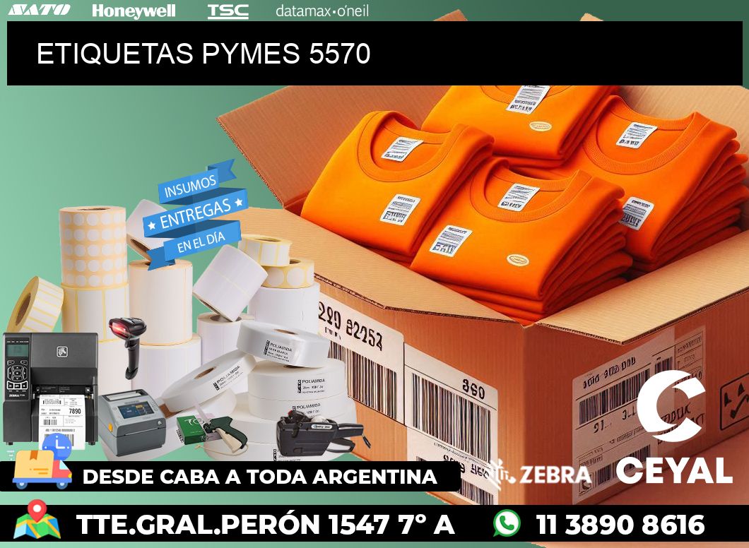 ETIQUETAS PYMES 5570