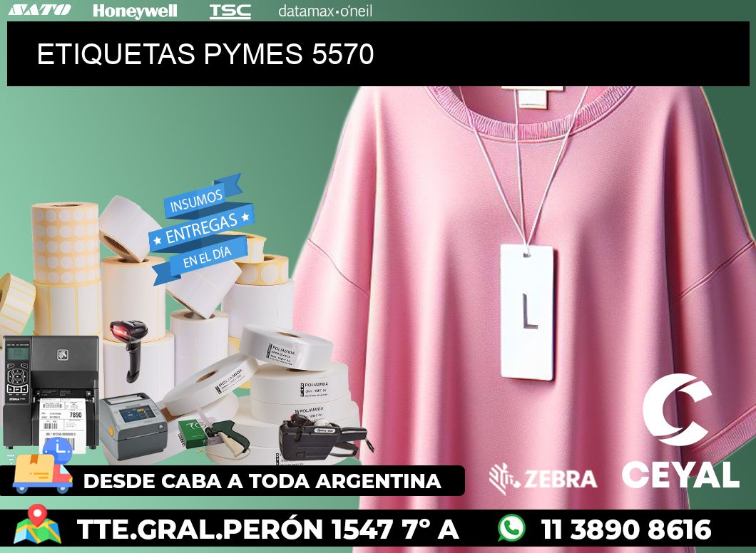 ETIQUETAS PYMES 5570