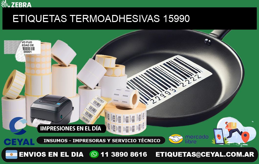 ETIQUETAS TERMOADHESIVAS 15990