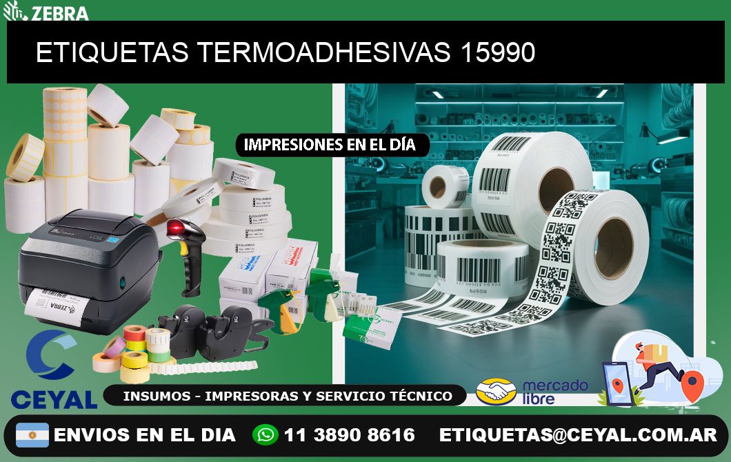 ETIQUETAS TERMOADHESIVAS 15990