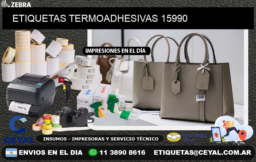 ETIQUETAS TERMOADHESIVAS 15990