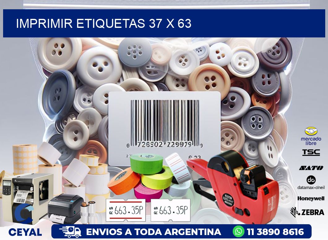 IMPRIMIR ETIQUETAS 37 x 63