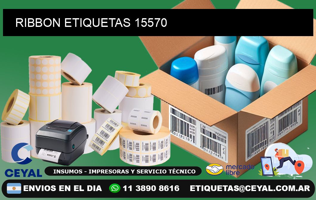 RIBBON ETIQUETAS 15570