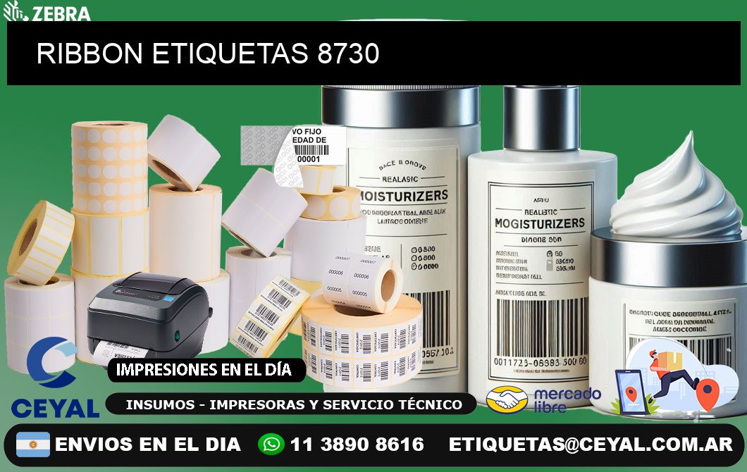 RIBBON ETIQUETAS 8730