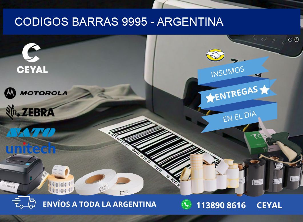 CODIGOS BARRAS 9995 - ARGENTINA