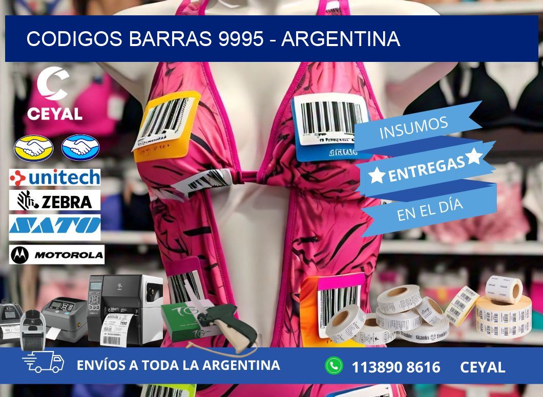 CODIGOS BARRAS 9995 – ARGENTINA