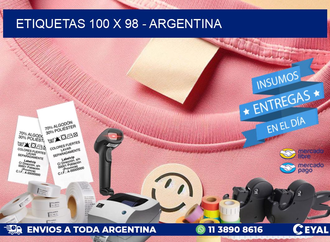 ETIQUETAS 100 x 98 - ARGENTINA