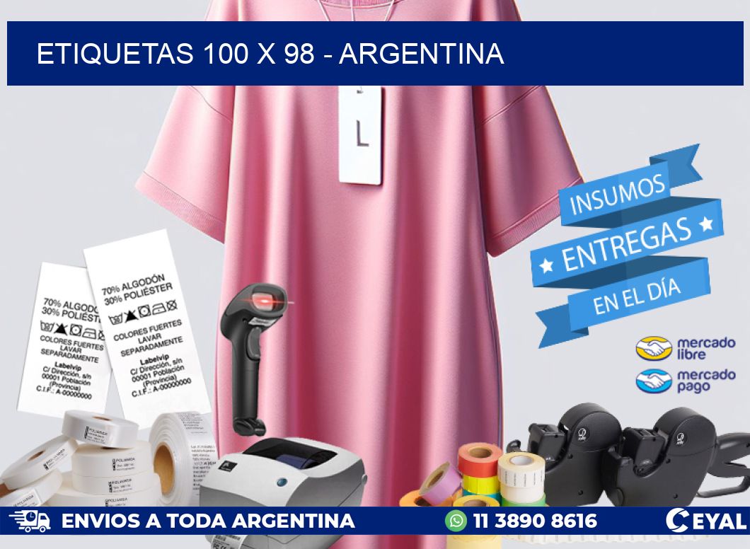 ETIQUETAS 100 x 98 – ARGENTINA