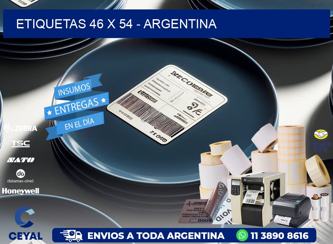 ETIQUETAS 46 x 54 - ARGENTINA