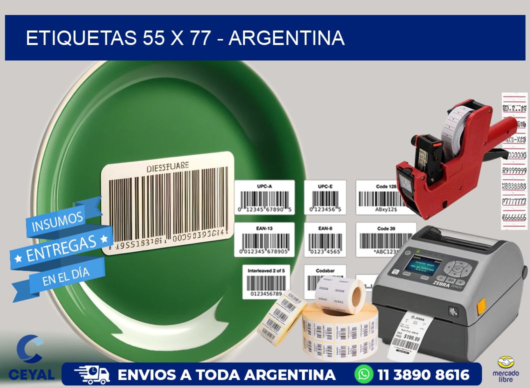 ETIQUETAS 55 x 77 – ARGENTINA