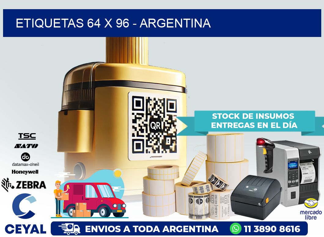 ETIQUETAS 64 x 96 – ARGENTINA