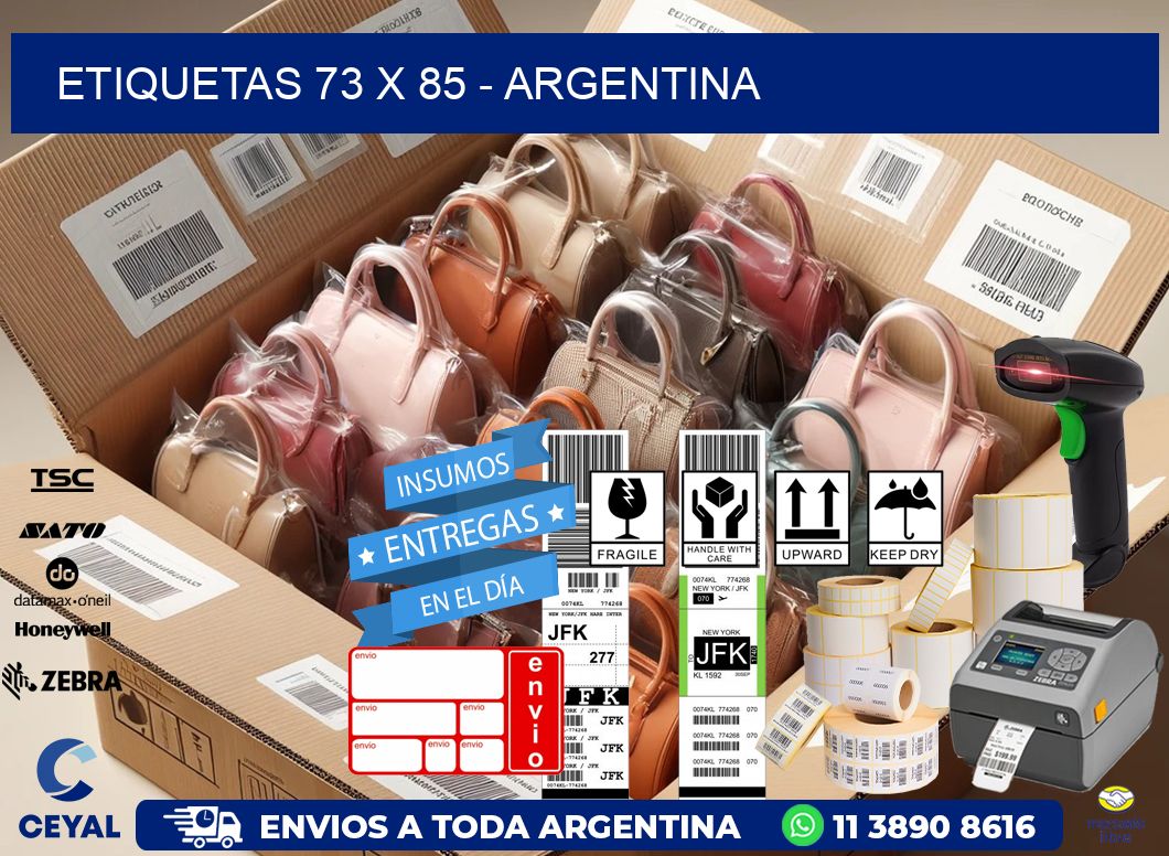 ETIQUETAS 73 x 85 - ARGENTINA