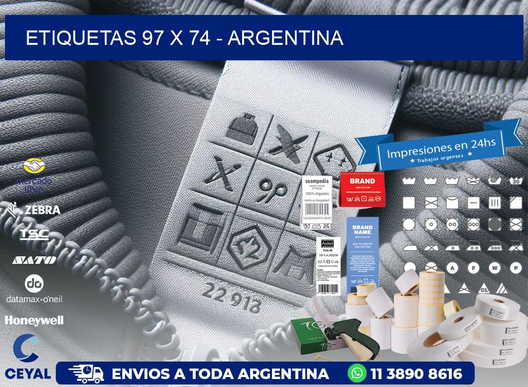 ETIQUETAS 97 x 74 - ARGENTINA