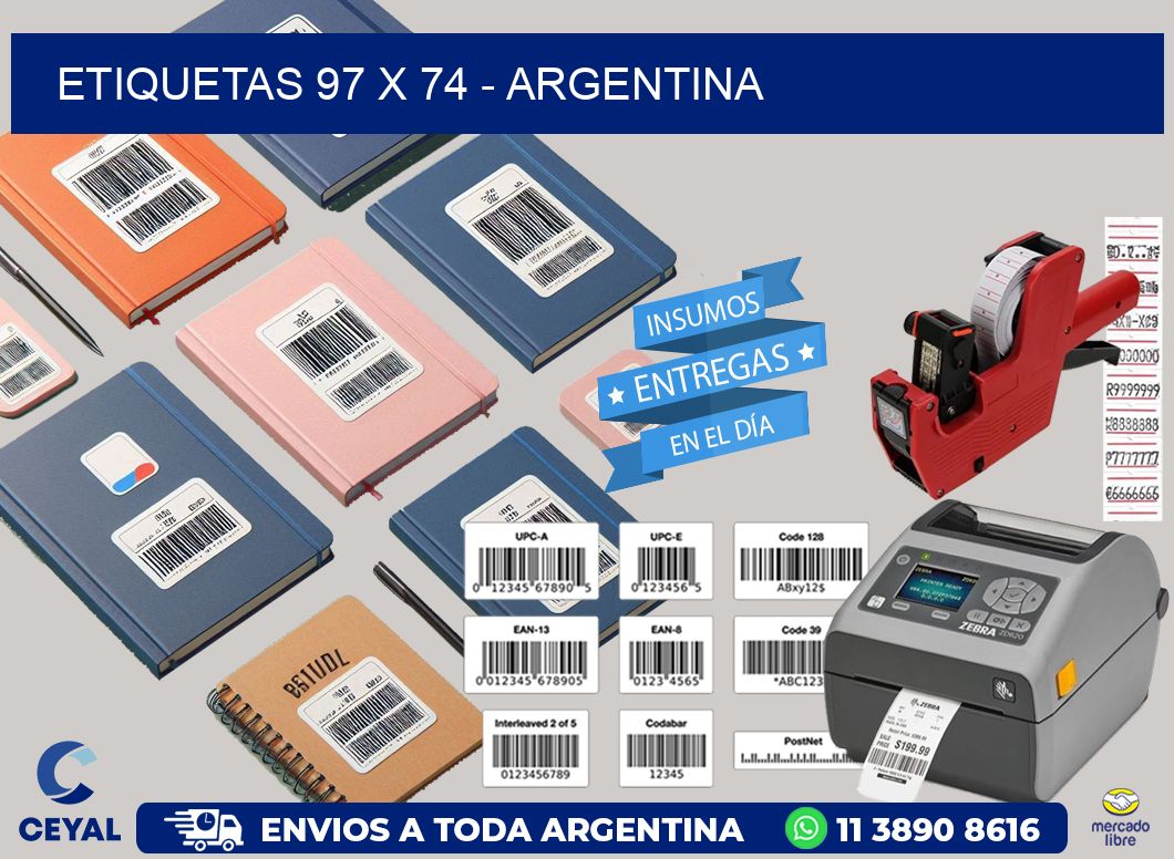 ETIQUETAS 97 x 74 - ARGENTINA