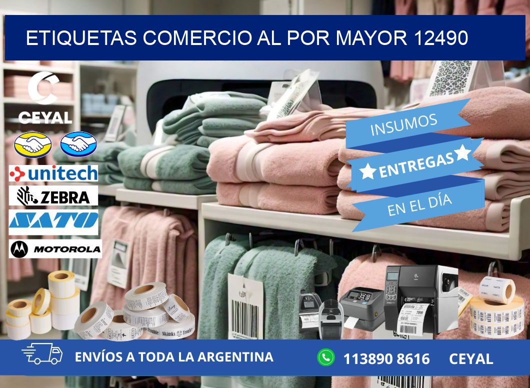 ETIQUETAS COMERCIO AL POR MAYOR 12490