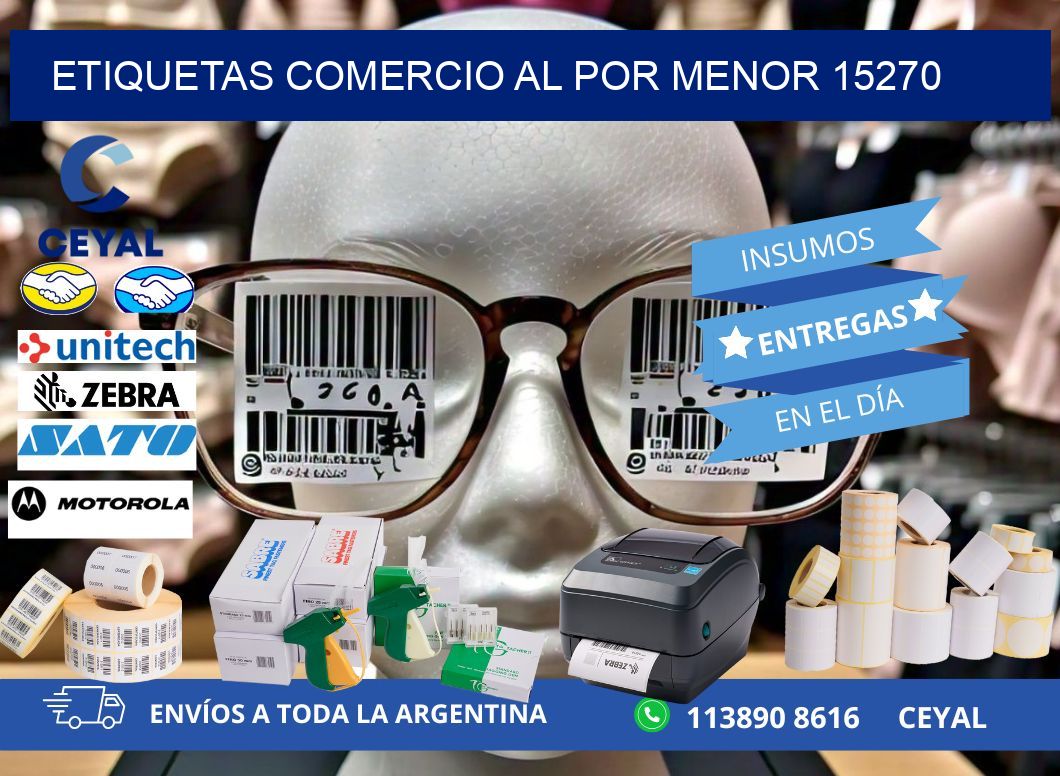 ETIQUETAS COMERCIO AL POR MENOR 15270
