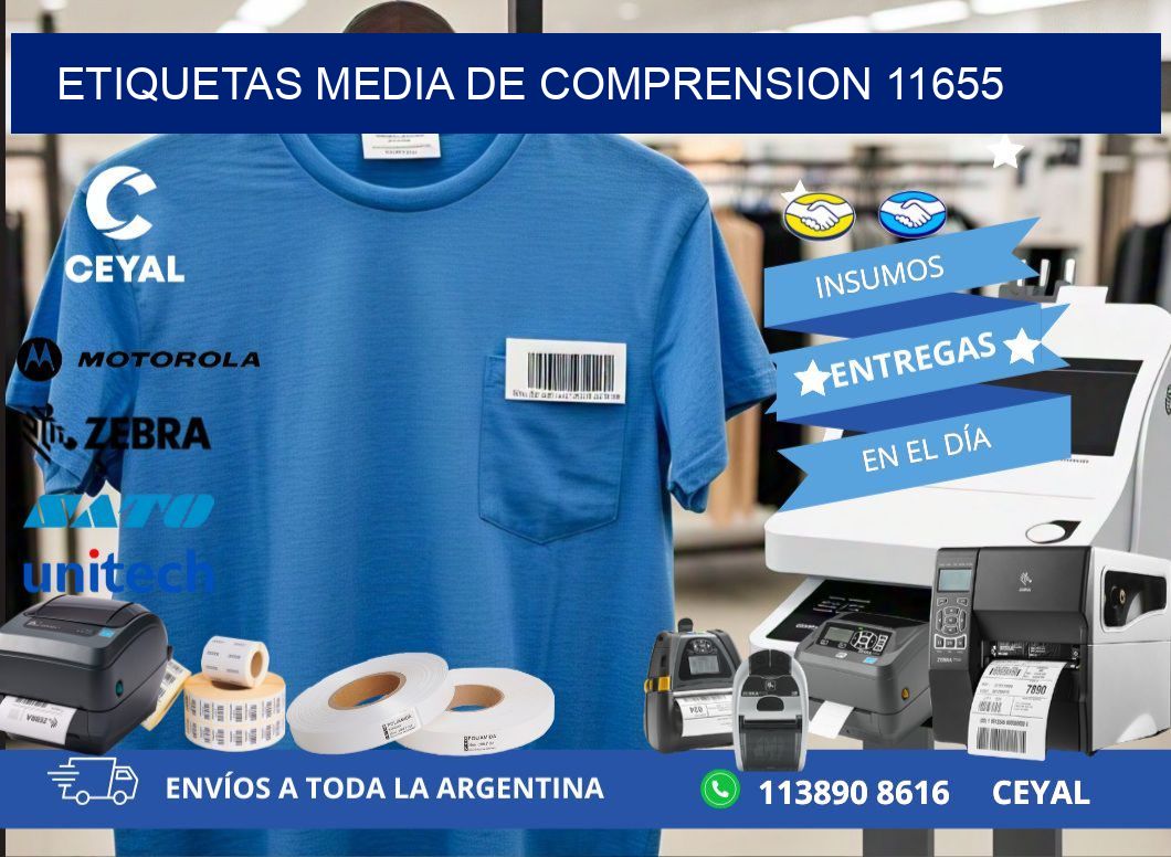 ETIQUETAS MEDIA DE COMPRENSION 11655