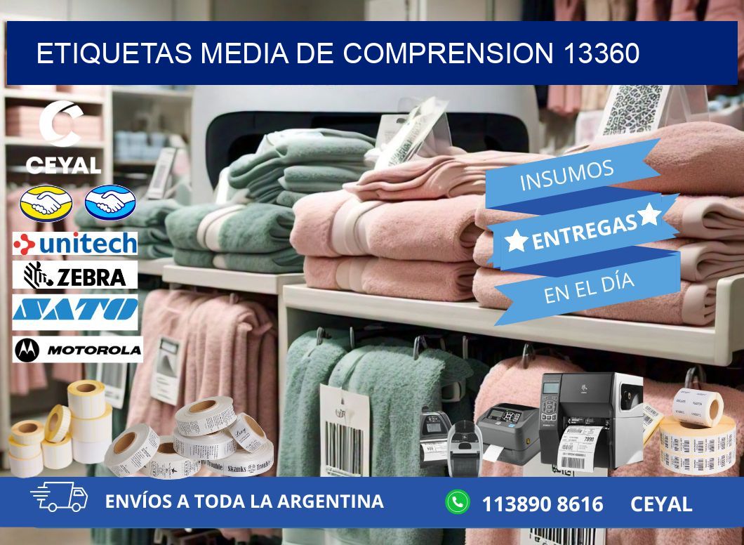 ETIQUETAS MEDIA DE COMPRENSION 13360
