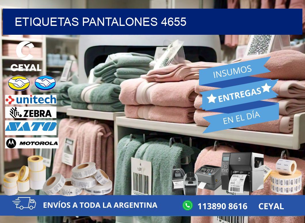 ETIQUETAS PANTALONES 4655