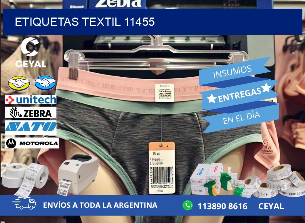 ETIQUETAS TEXTIL 11455