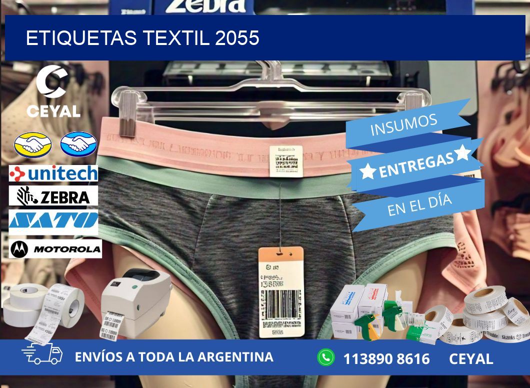 ETIQUETAS TEXTIL 2055
