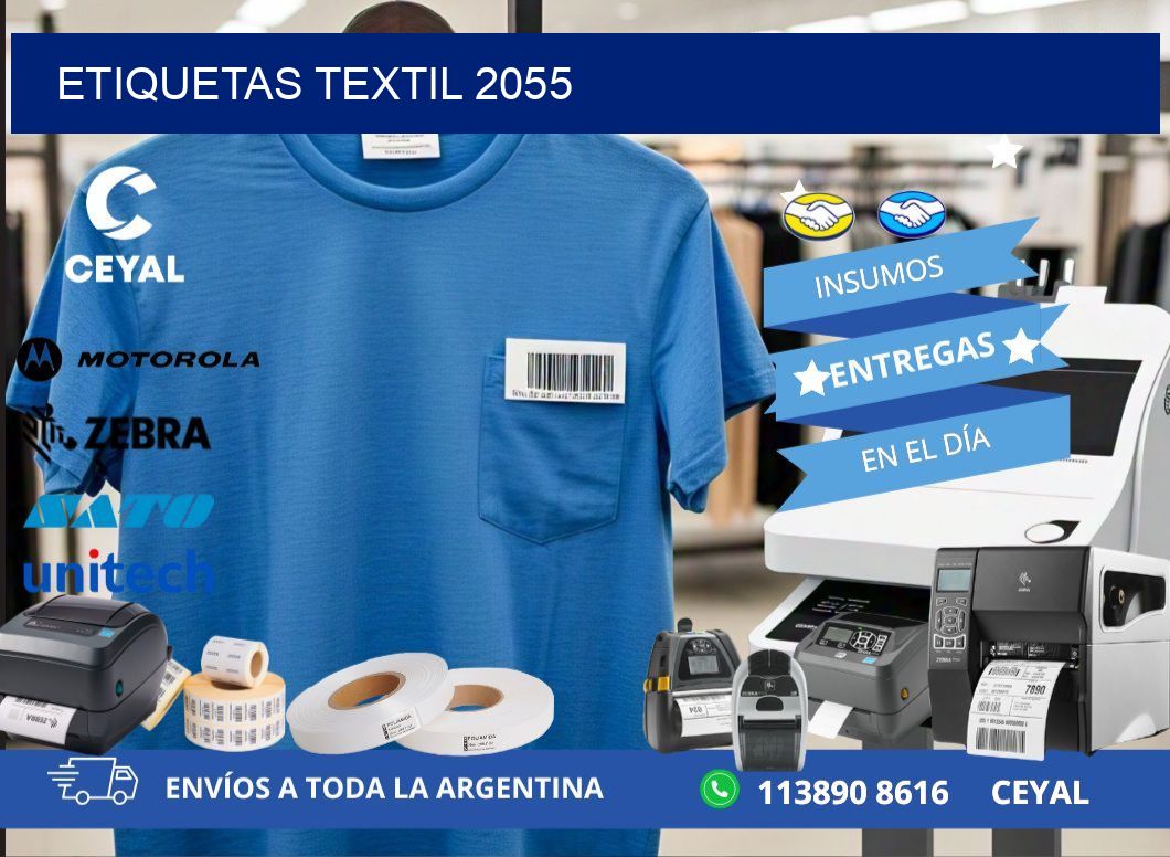 ETIQUETAS TEXTIL 2055