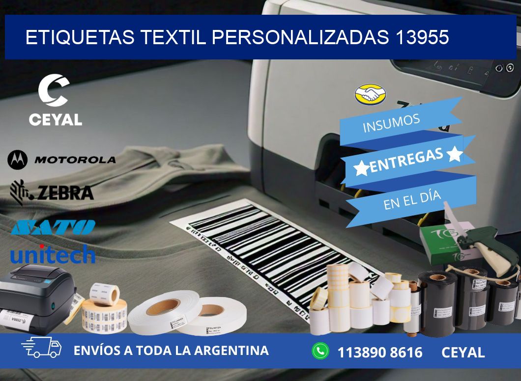 ETIQUETAS TEXTIL PERSONALIZADAS 13955