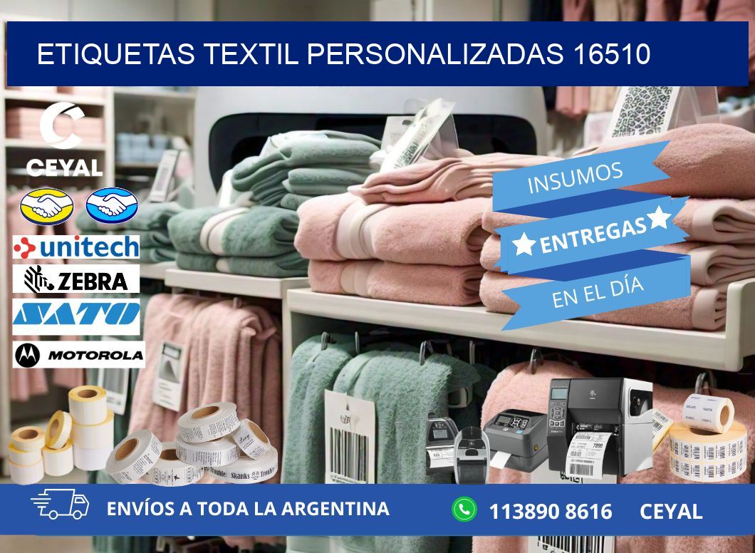 ETIQUETAS TEXTIL PERSONALIZADAS 16510