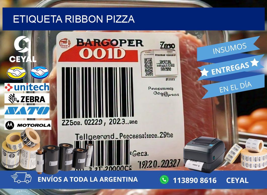 ETIQUETA RIBBON PIZZA