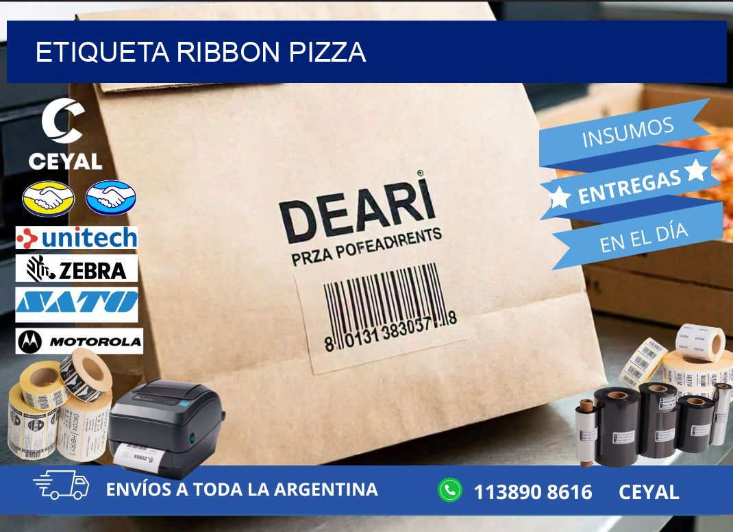 ETIQUETA RIBBON PIZZA