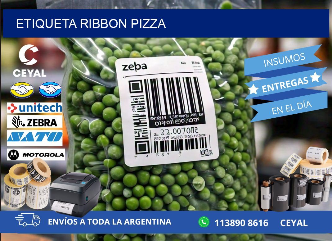 ETIQUETA RIBBON PIZZA