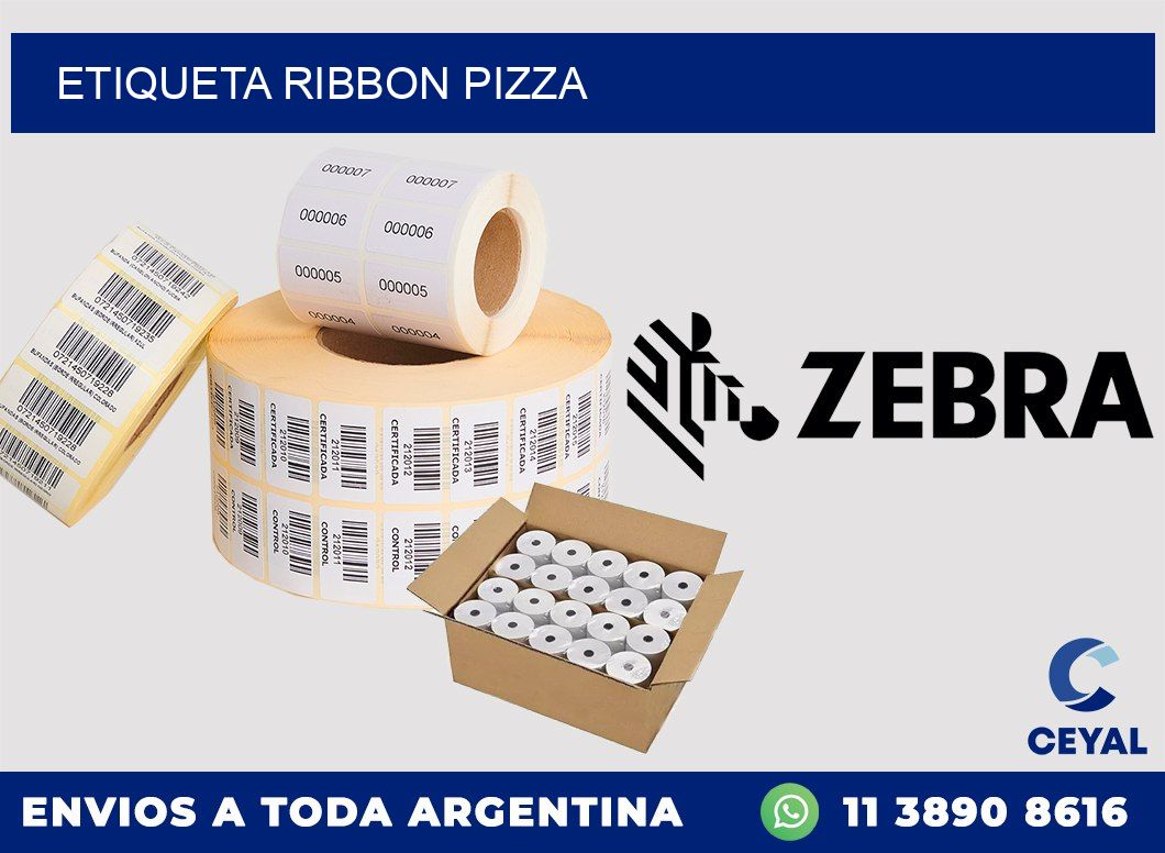 ETIQUETA RIBBON PIZZA