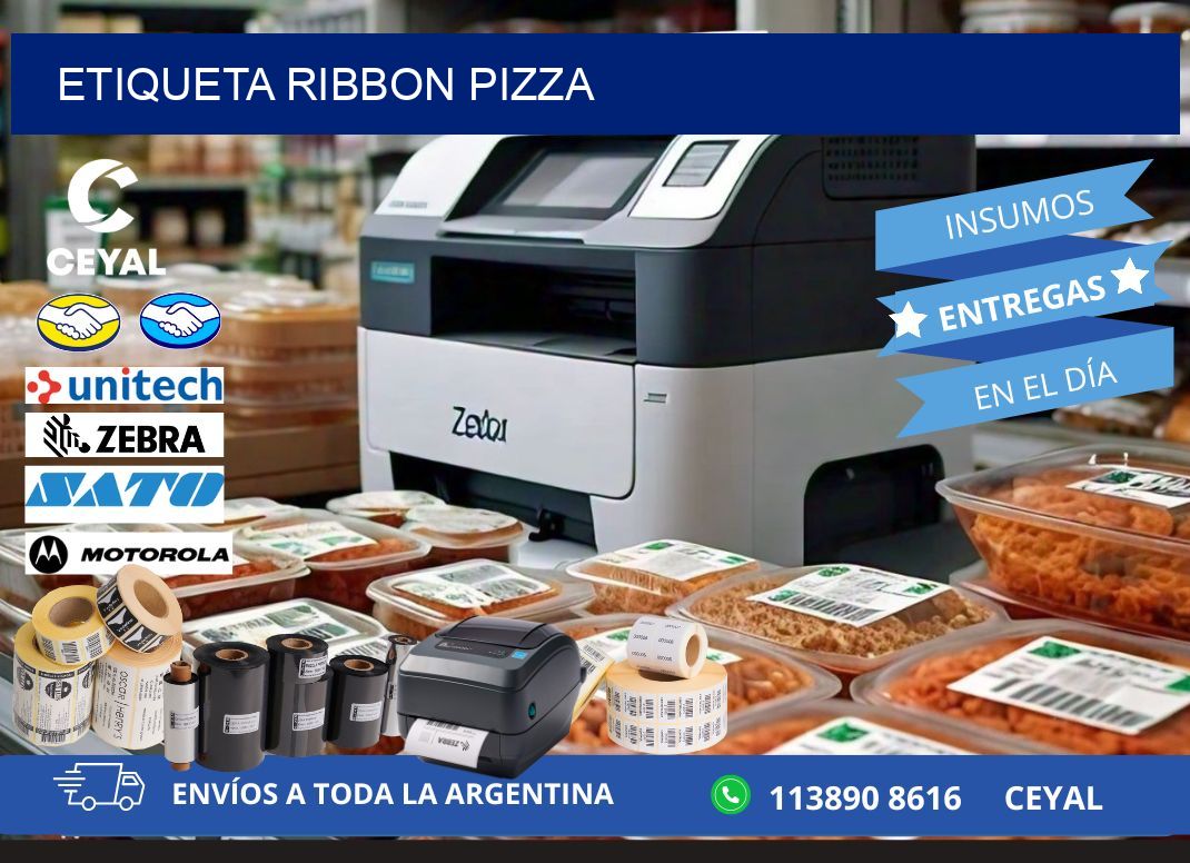 ETIQUETA RIBBON PIZZA