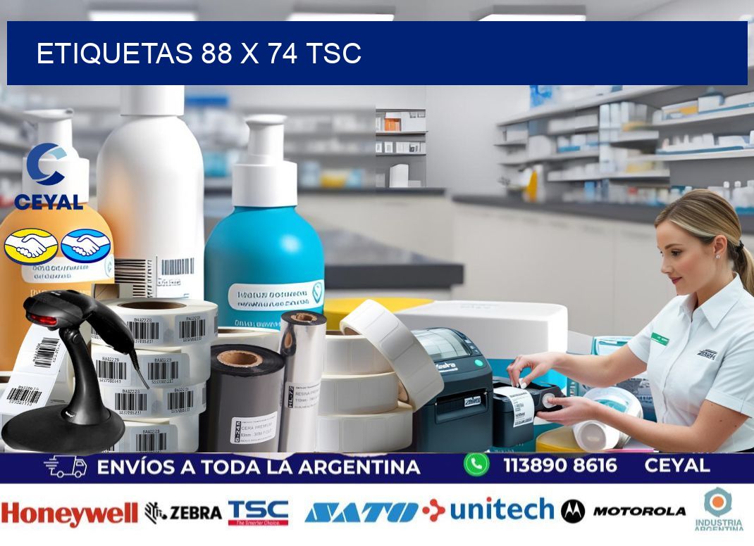ETIQUETAS 88 x 74 TSC