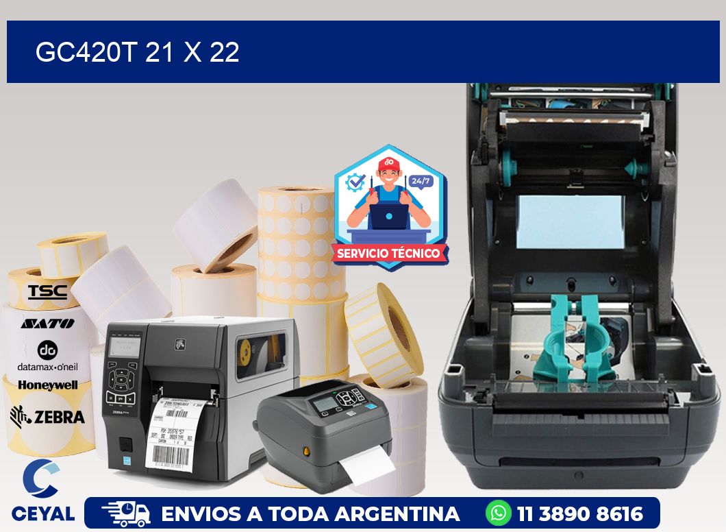 GC420T 21 x 22