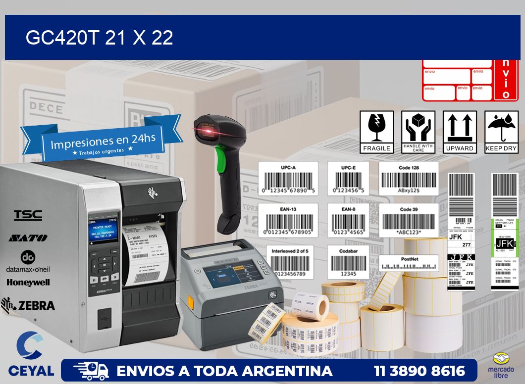 GC420T 21 x 22